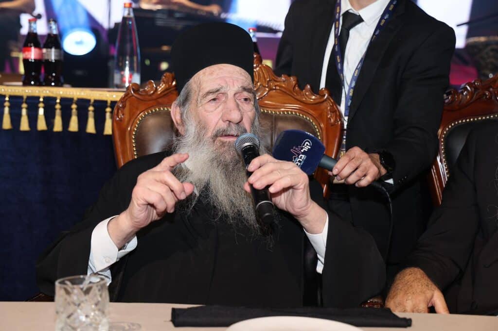 מעמד השנתי של מוסדות קרבנו בראשות הגאון רבי רפאל זר