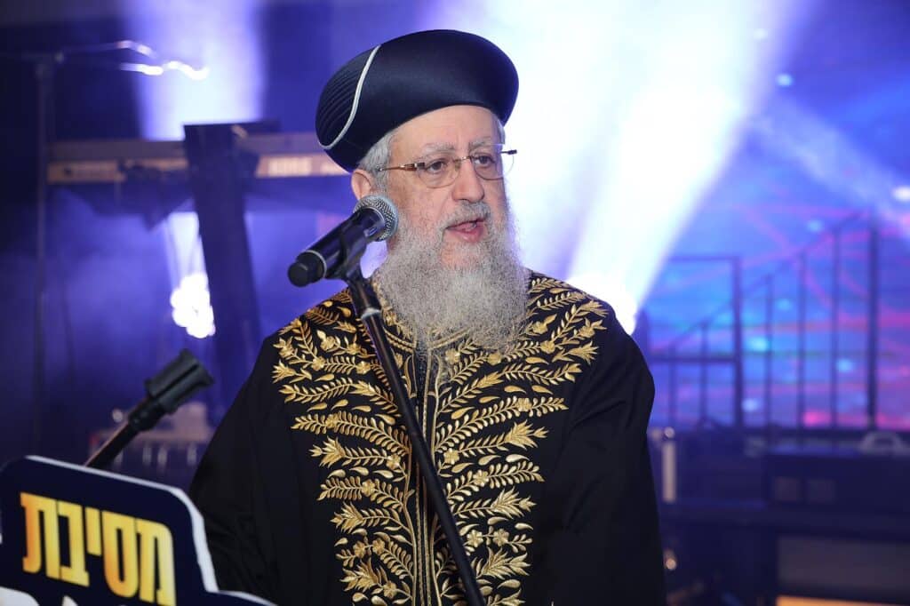 מעמד השנתי של מוסדות קרבנו בראשות הגאון רבי רפאל זר