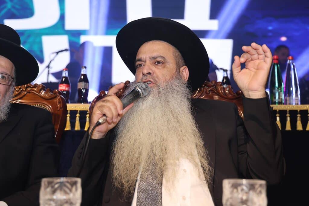 מעמד השנתי של מוסדות קרבנו בראשות הגאון רבי רפאל זר