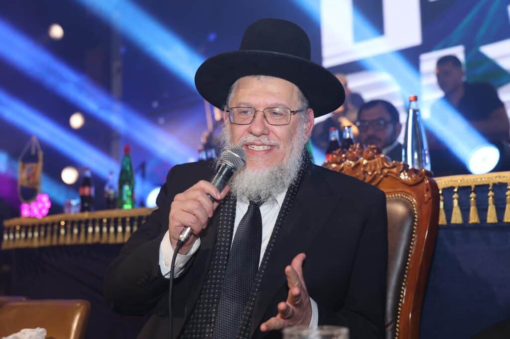 מעמד השנתי של מוסדות קרבנו בראשות הגאון רבי רפאל זר