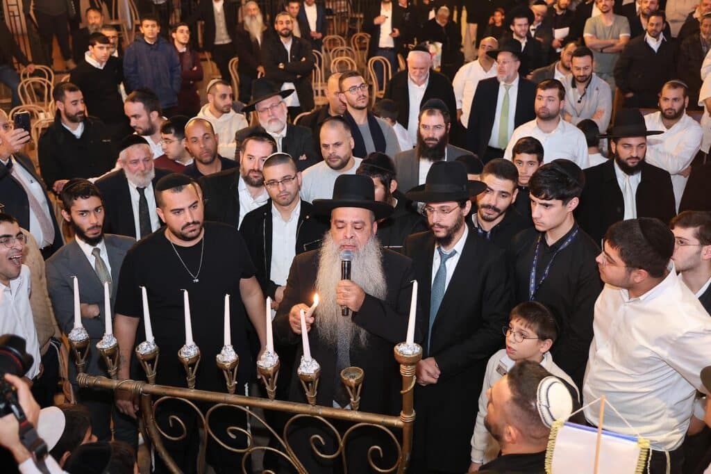 מעמד השנתי של מוסדות קרבנו בראשות הגאון רבי רפאל זר