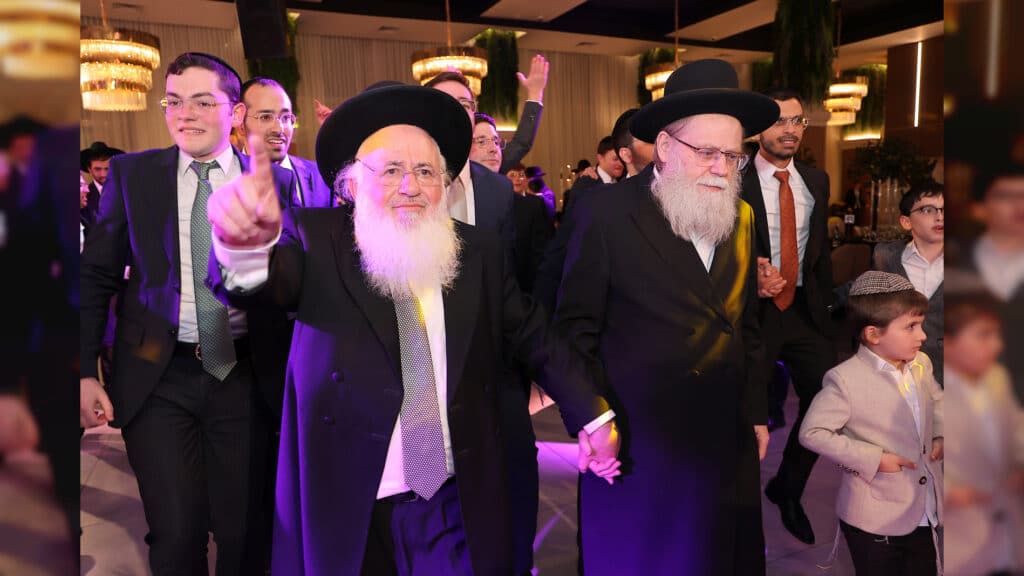 גלריה: רב קהילת חניכי הישיבות באלעד השיא את בנו