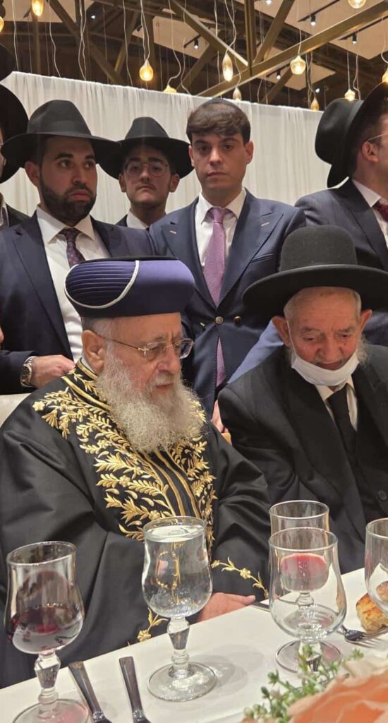 גלריה: שמחת נישואי נכדו של הגה״צ רבי יצחק כהן