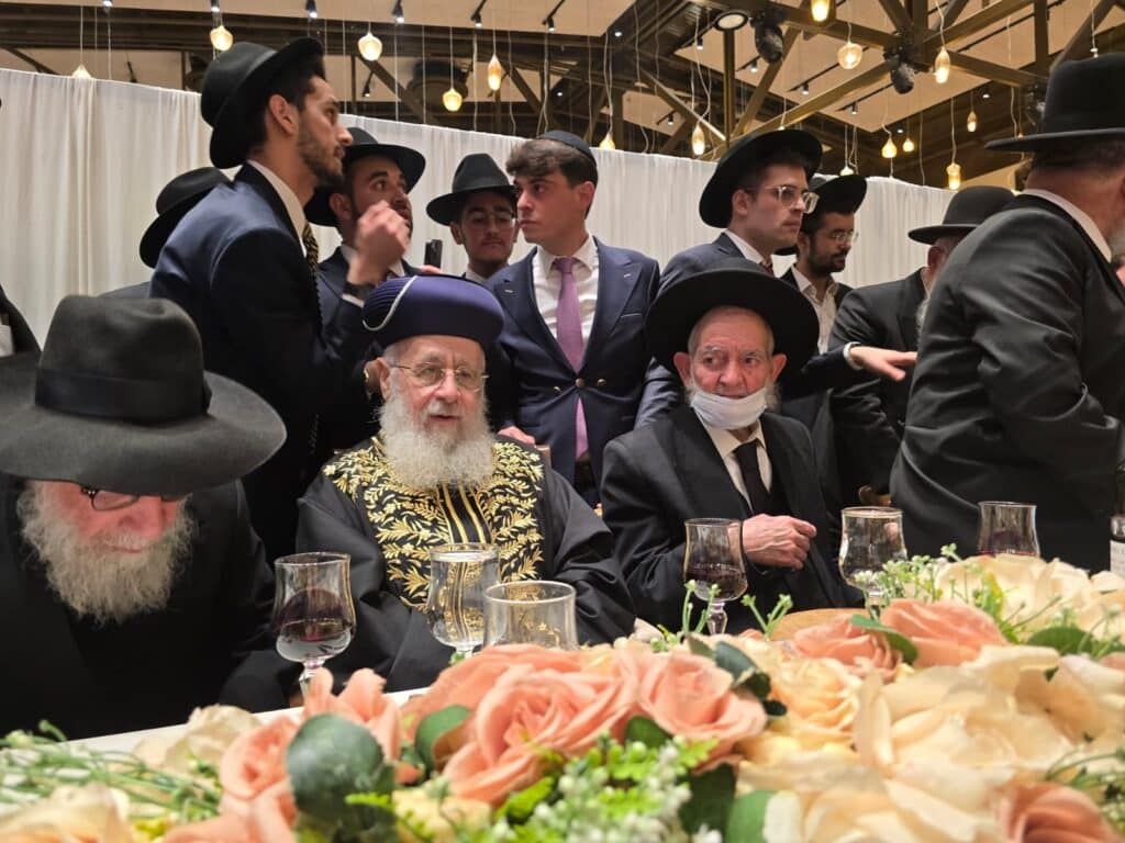 גלריה: שמחת נישואי נכדו של הגה״צ רבי יצחק כהן