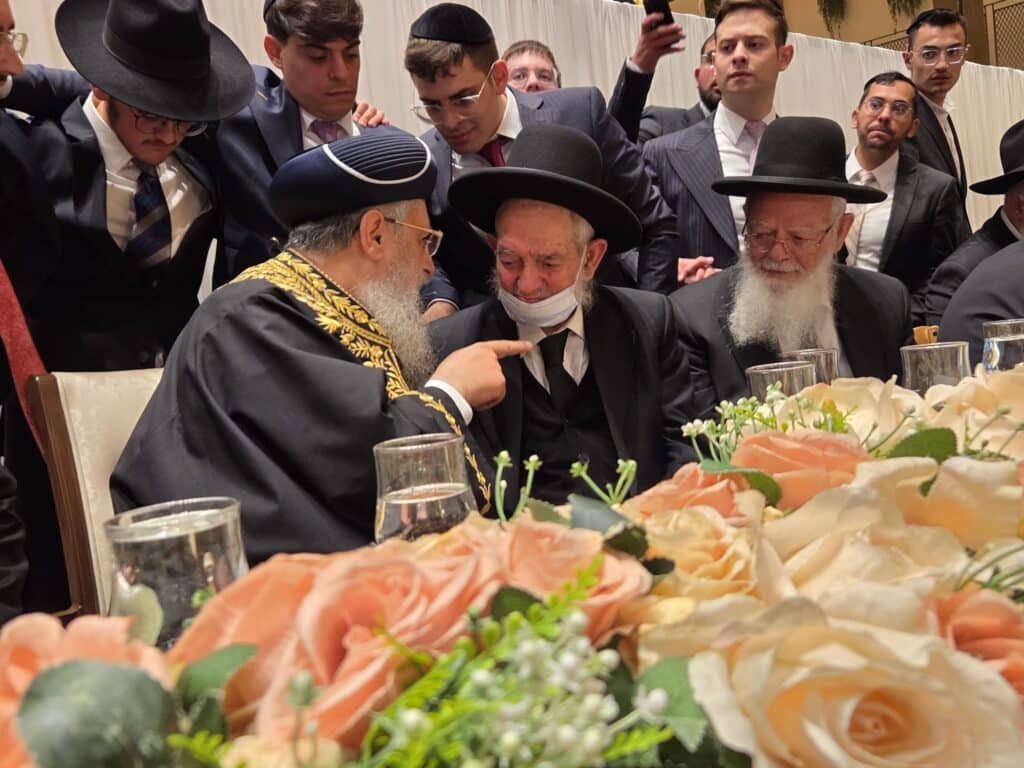 גלריה: שמחת נישואי נכדו של הגה״צ רבי יצחק כהן