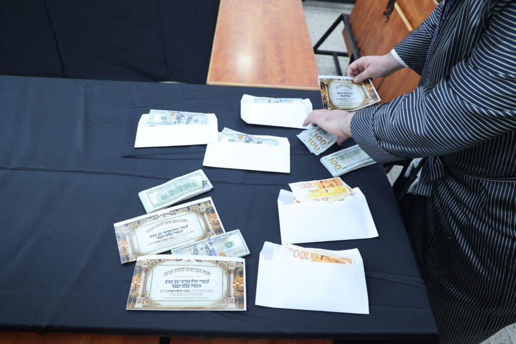 זה הסכום שקיבלו האברכים שנעצרו ביהוד והועברו לכלא הצבאי