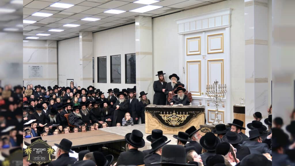 המשב"ק: המשגיח שעזב את הכנס ומנורת הענק שנחנכה