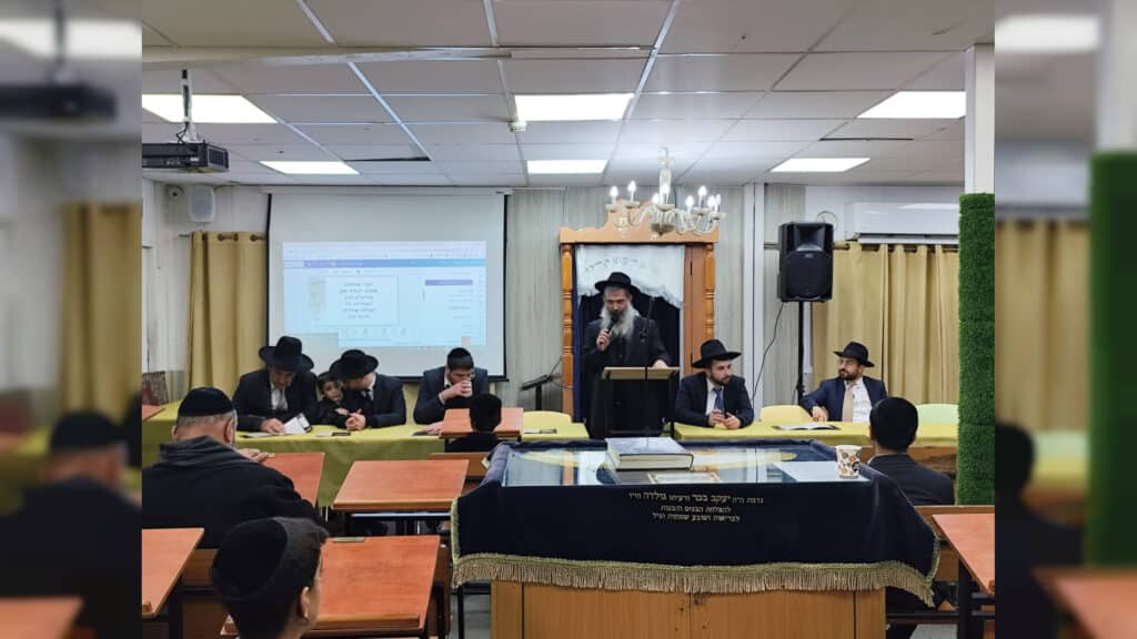 עשרות הבחורים עלו לתרץ את קושיית הבית יוסף המפורסמת