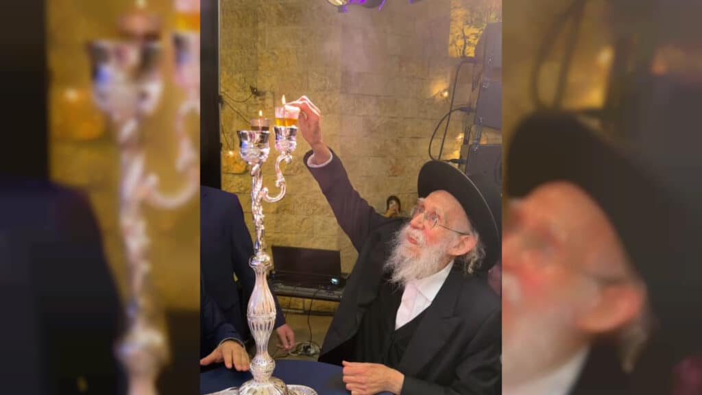 המשב"ק: המשגיח שעזב את הכנס ומנורת הענק שנחנכה