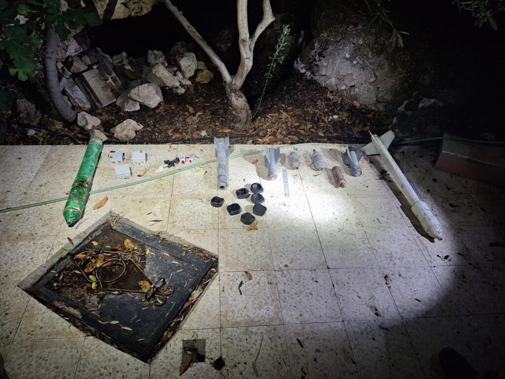 רקטות, מטענים וראשי נפץ: תשתית טרור נחשפה בטולכרם