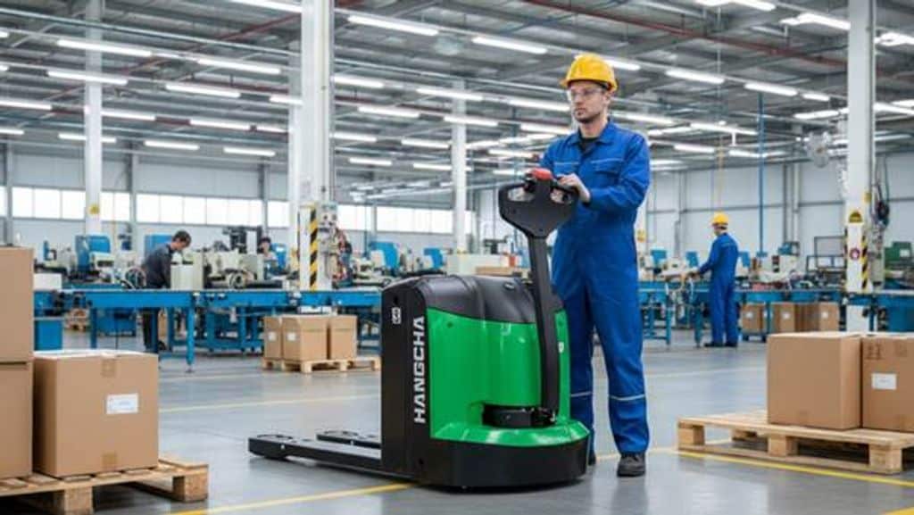 עובדים חכם יותר: 3 דרכים שבהן עגלת משטחים חשמלית HANGCHA חוסכת זמן וכסף