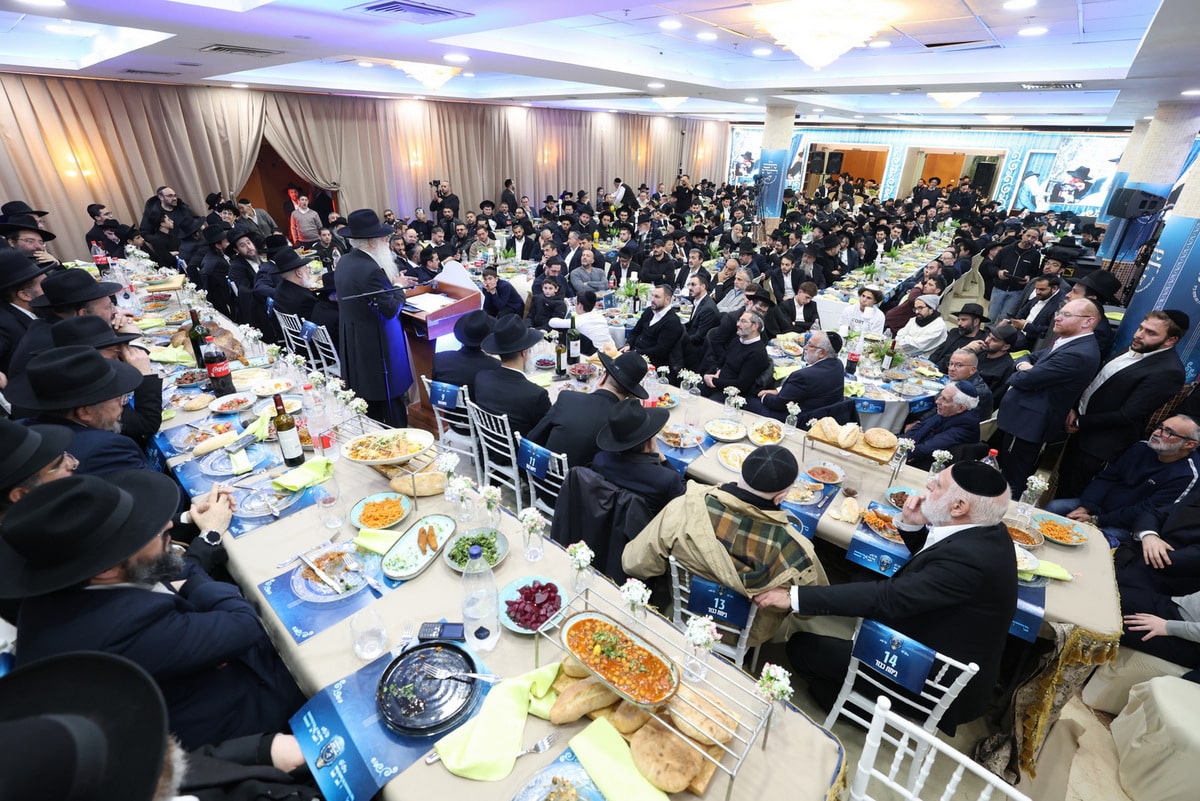 גלריה: מעמד סיום הש"ס המרכזי במוסדות "אורות חיים ומשה"