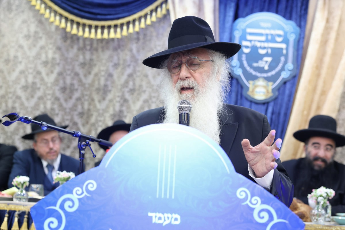 גלריה: מעמד סיום הש"ס המרכזי במוסדות "אורות חיים ומשה"