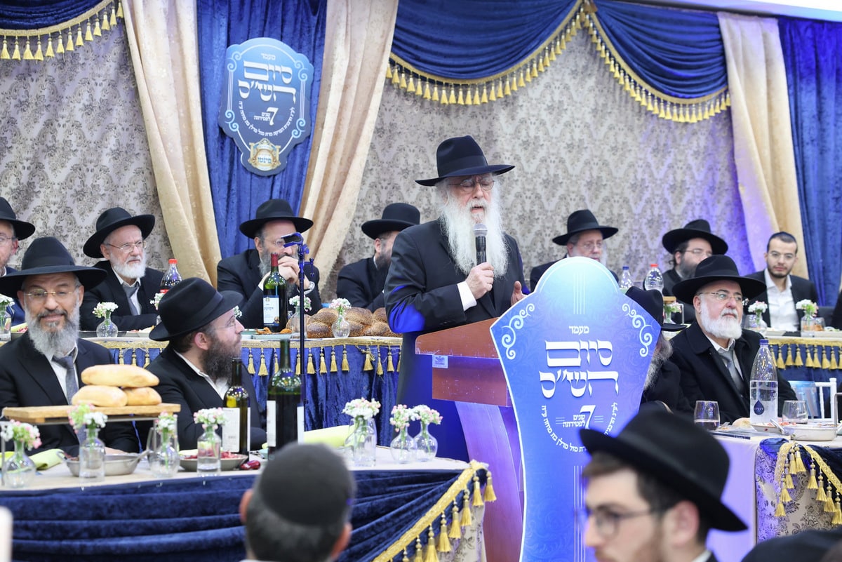 גלריה: מעמד סיום הש"ס המרכזי במוסדות "אורות חיים ומשה"