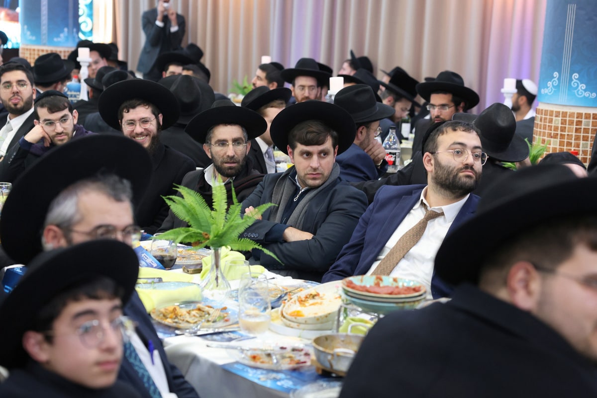 גלריה: מעמד סיום הש"ס המרכזי במוסדות "אורות חיים ומשה"