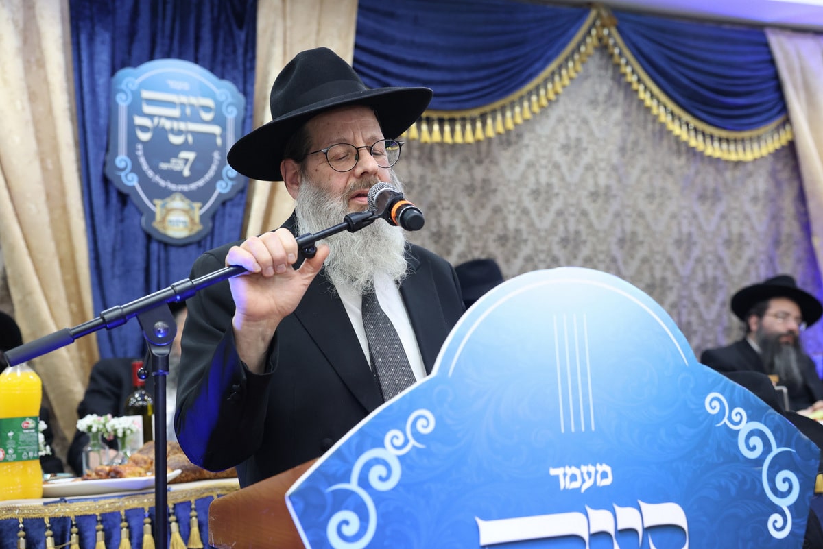 גלריה: מעמד סיום הש"ס המרכזי במוסדות "אורות חיים ומשה"