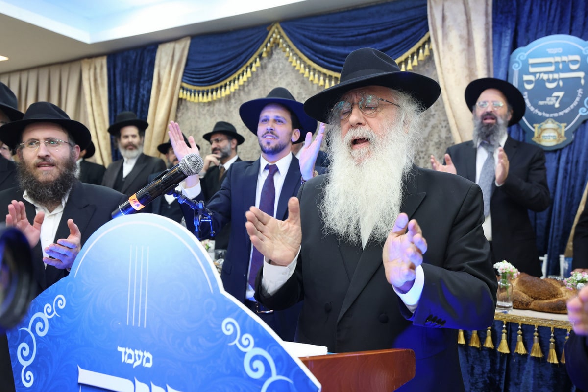 גלריה: מעמד סיום הש"ס המרכזי במוסדות "אורות חיים ומשה"