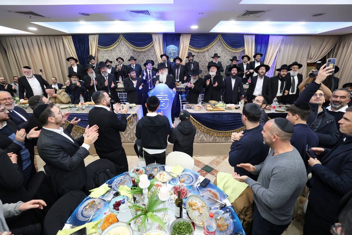 גלריה: מעמד סיום הש"ס המרכזי במוסדות "אורות חיים ומשה"