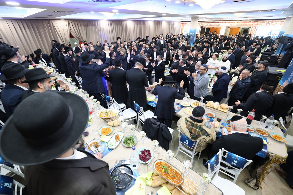 גלריה: מעמד סיום הש"ס המרכזי במוסדות "אורות חיים ומשה"