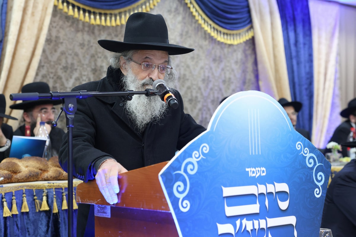 גלריה: מעמד סיום הש"ס המרכזי במוסדות "אורות חיים ומשה"