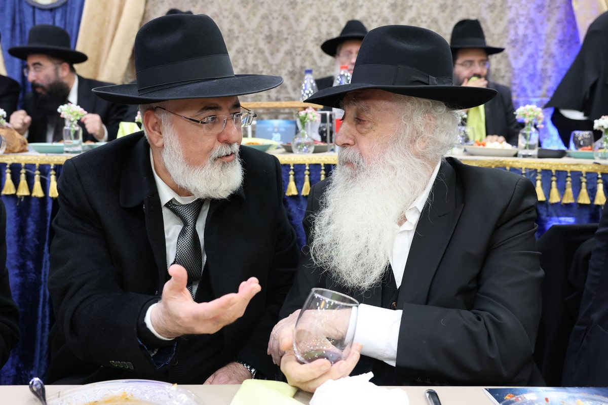 גלריה: מעמד סיום הש"ס המרכזי במוסדות "אורות חיים ומשה"