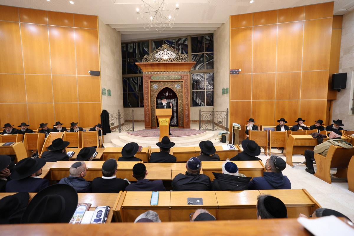 גלריה: מעמד סיום הש"ס המרכזי במוסדות "אורות חיים ומשה"