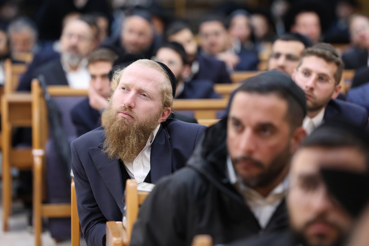 גלריה: מעמד סיום הש"ס המרכזי במוסדות "אורות חיים ומשה"