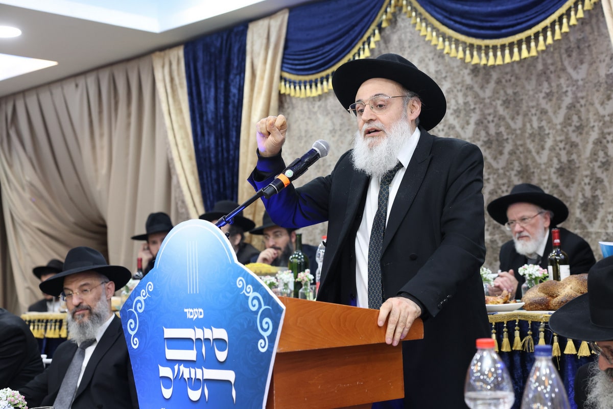 גלריה: מעמד סיום הש"ס המרכזי במוסדות "אורות חיים ומשה"