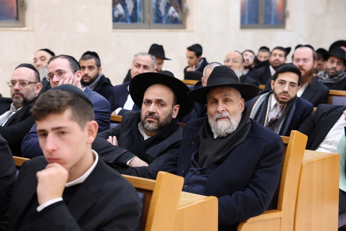 גלריה: מעמד סיום הש"ס המרכזי במוסדות "אורות חיים ומשה"