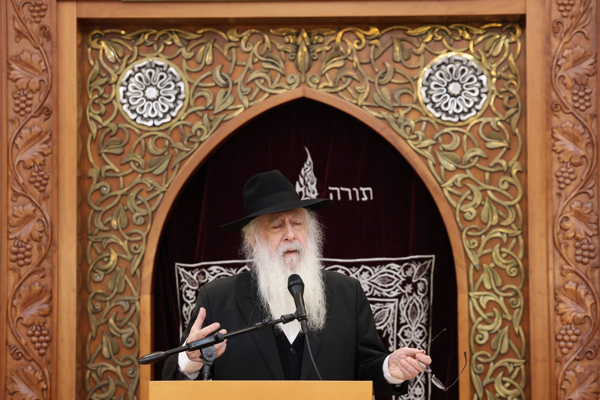 גלריה: מעמד סיום הש"ס המרכזי במוסדות "אורות חיים ומשה"