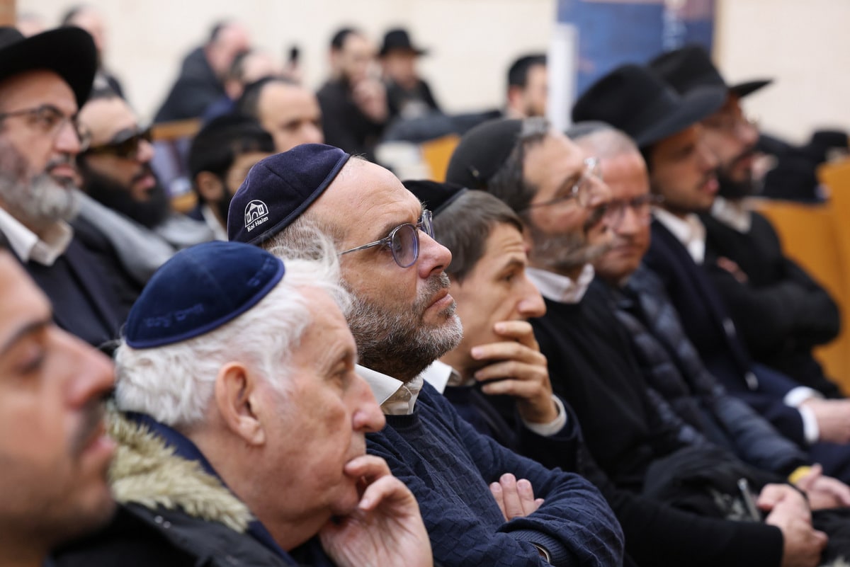 גלריה: מעמד סיום הש"ס המרכזי במוסדות "אורות חיים ומשה"