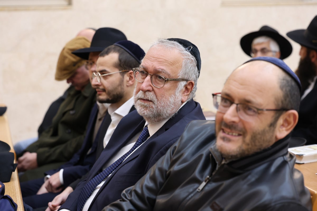 גלריה: מעמד סיום הש"ס המרכזי במוסדות "אורות חיים ומשה"