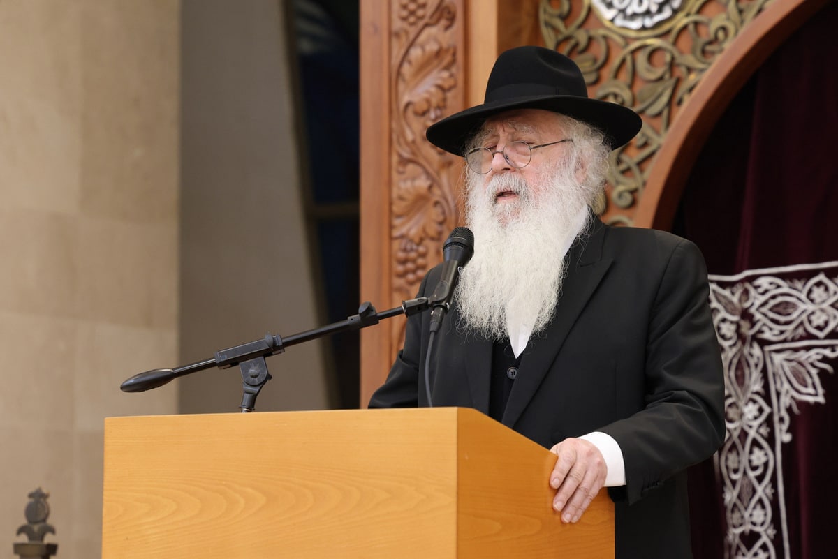 גלריה: מעמד סיום הש"ס המרכזי במוסדות "אורות חיים ומשה"