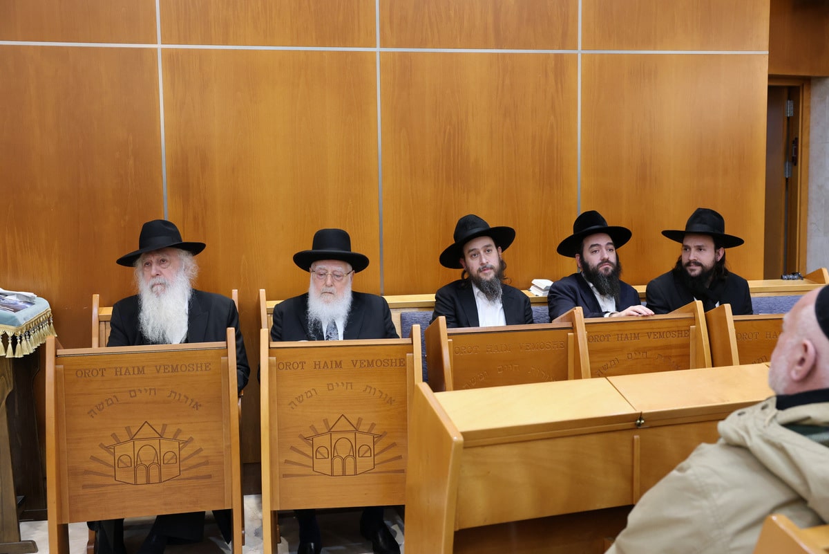 גלריה: מעמד סיום הש"ס המרכזי במוסדות "אורות חיים ומשה"