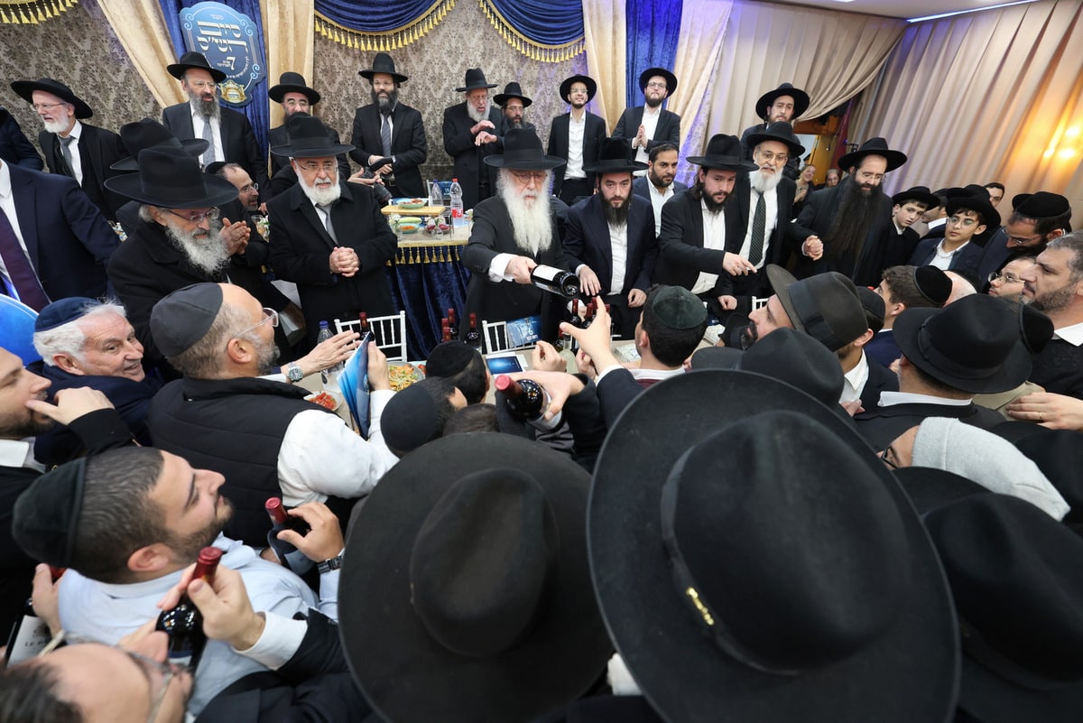 גלריה: מעמד סיום הש"ס המרכזי במוסדות "אורות חיים ומשה"