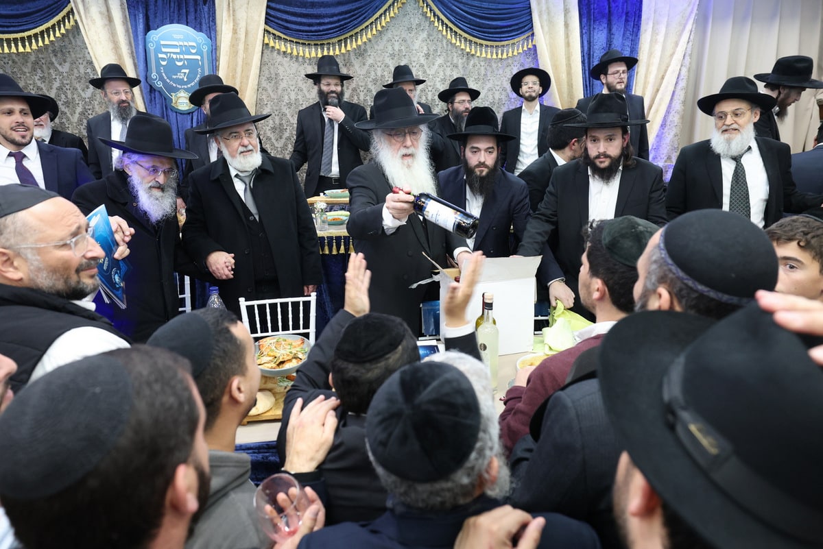 גלריה: מעמד סיום הש"ס המרכזי במוסדות "אורות חיים ומשה"