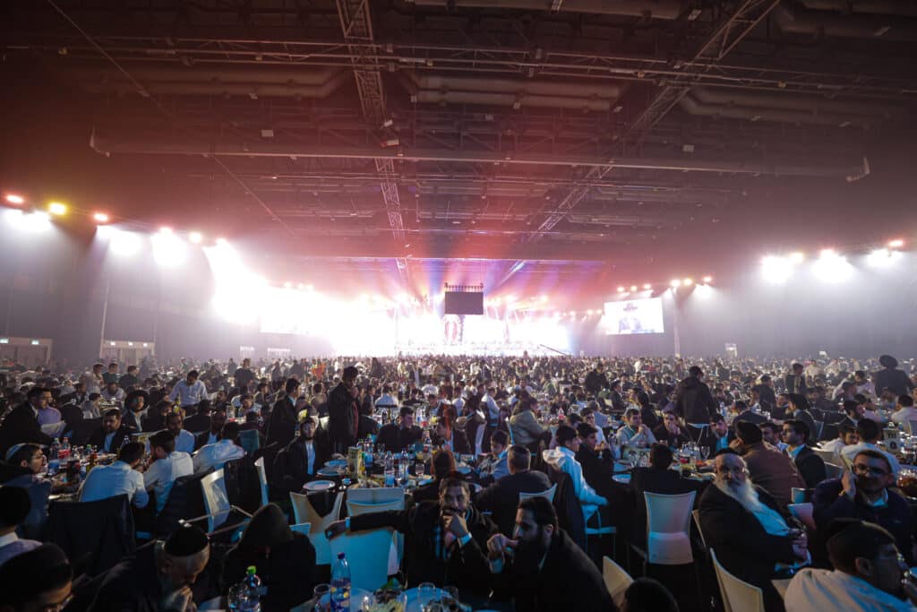 כבוד התורה: למעלה מ-12,000 משתתפים בהילולת כסא רחמים