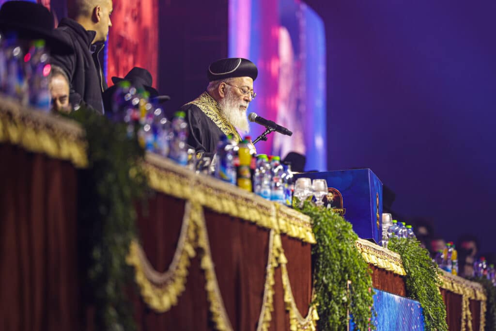 כבוד התורה: למעלה מ-12,000 משתתפים בהילולת כסא רחמים