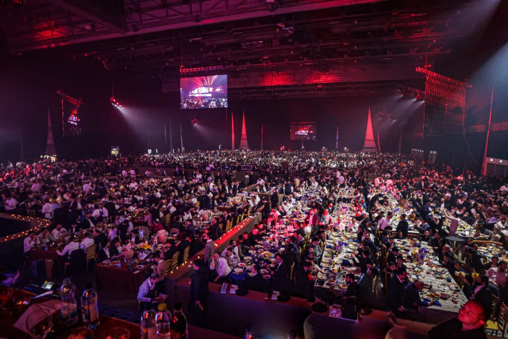 כבוד התורה: למעלה מ-12,000 משתתפים בהילולת כסא רחמים