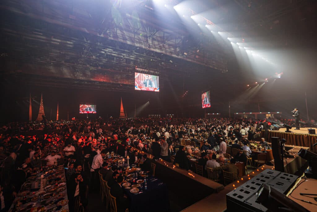 כבוד התורה: למעלה מ-12,000 משתתפים בהילולת כסא רחמים
