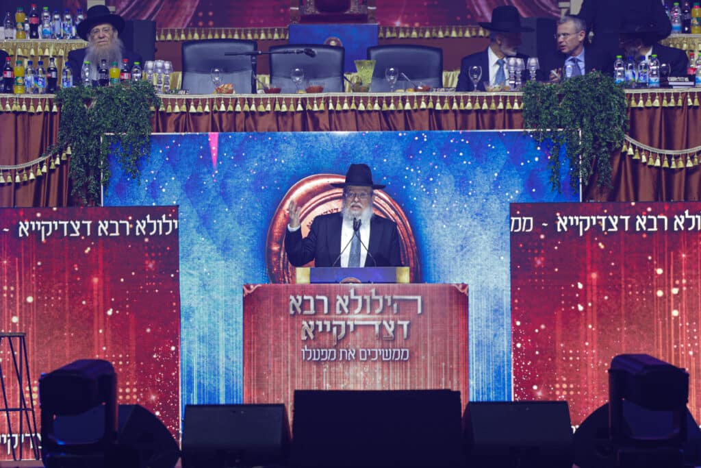 כבוד התורה: למעלה מ-12,000 משתתפים בהילולת כסא רחמים