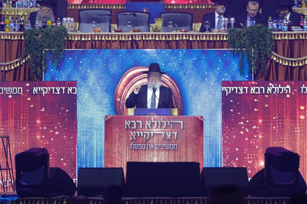 כבוד התורה: למעלה מ-12,000 משתתפים בהילולת כסא רחמים