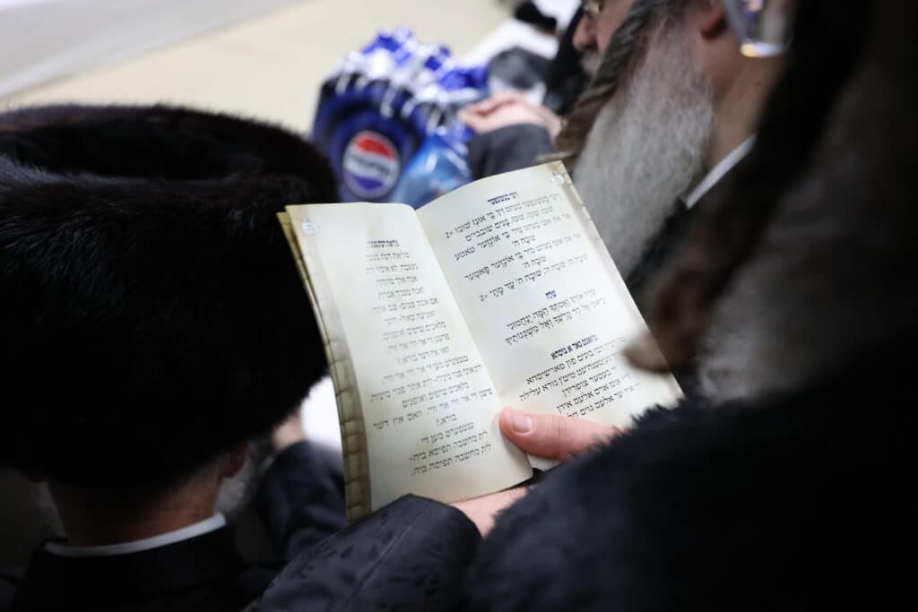 גלריה: הגה"צ רבי אלימלך בידרמן עם חבורת אש קודש 