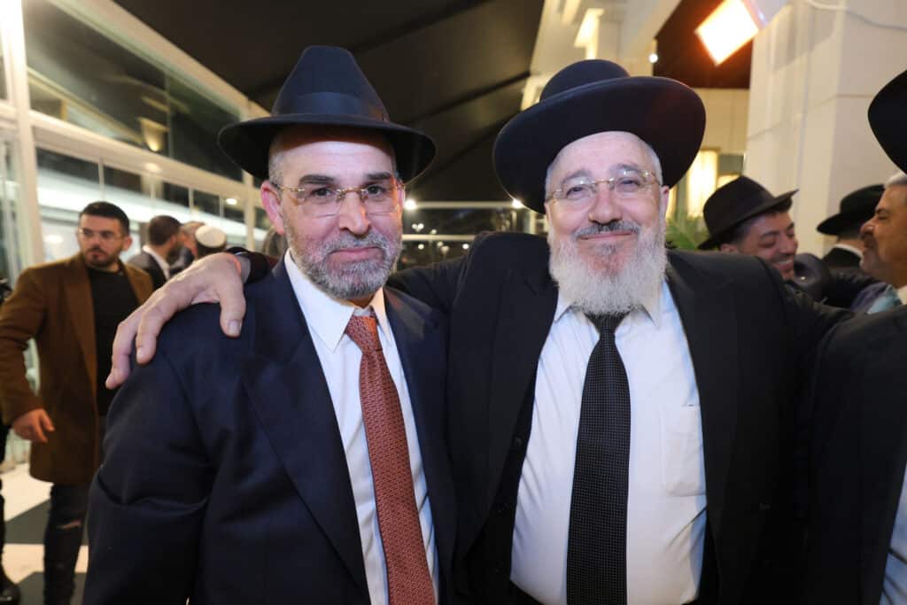 יו"ר המועצה הדתית השיא את בנו: האדמו"ר בירך בחופה