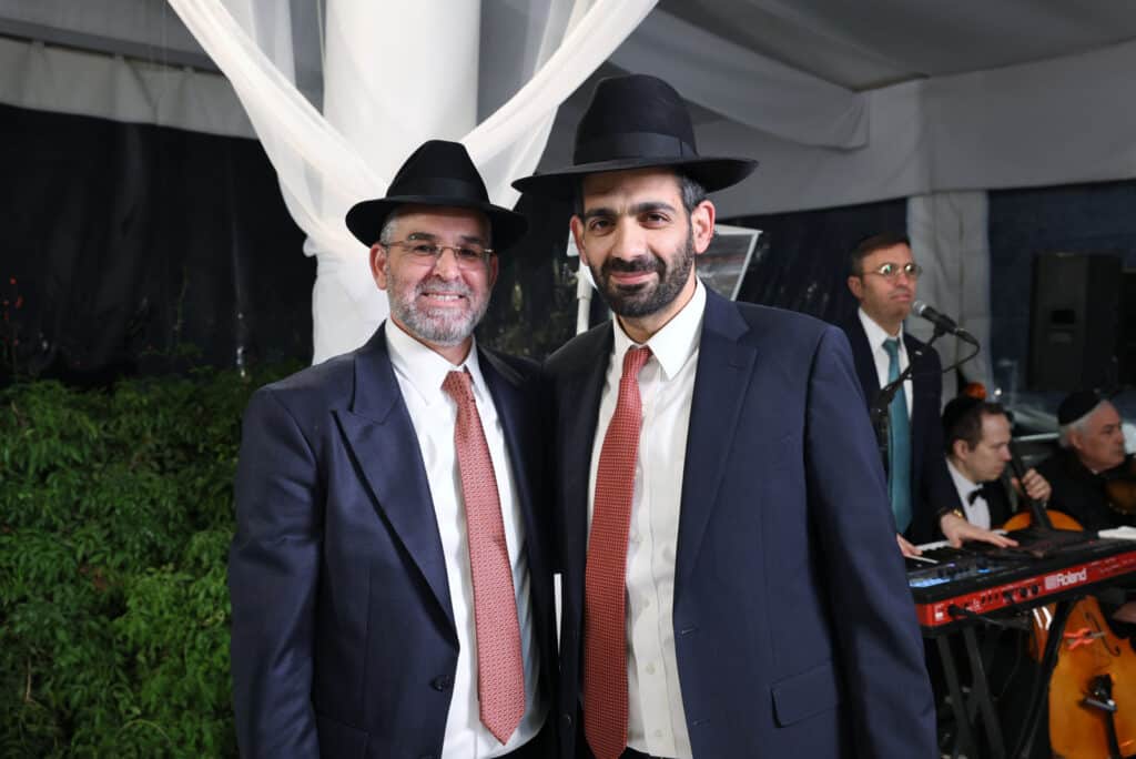 יו"ר המועצה הדתית השיא את בנו: האדמו"ר בירך בחופה