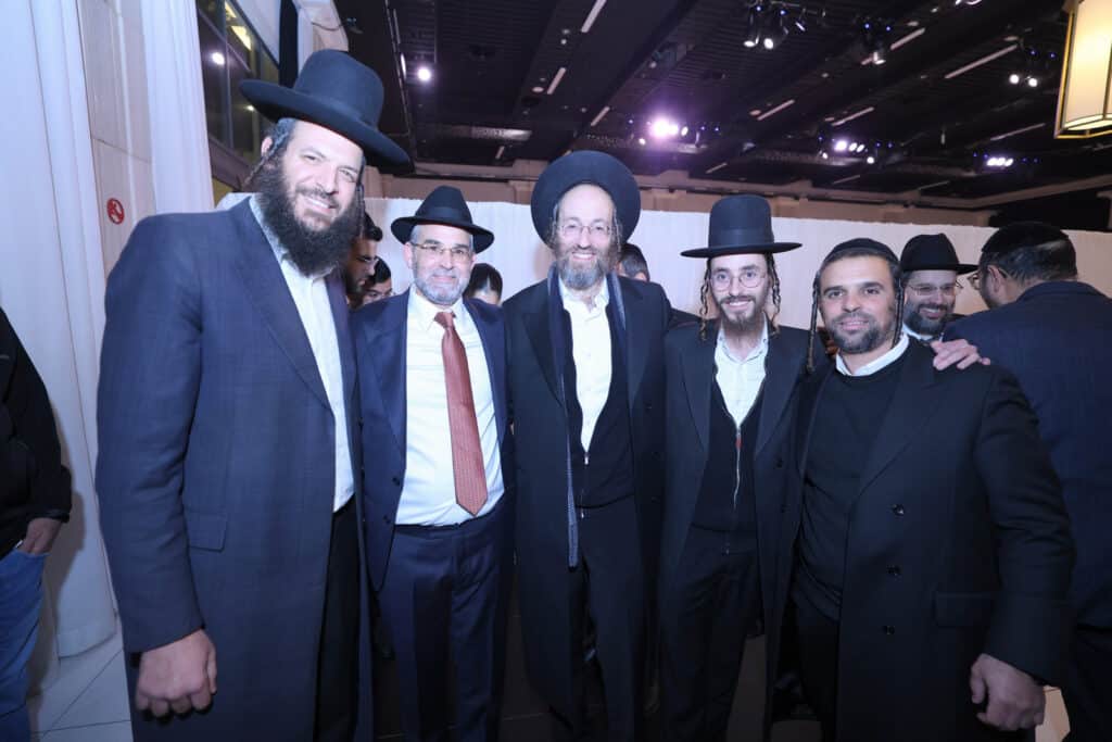 יו"ר המועצה הדתית השיא את בנו: האדמו"ר בירך בחופה