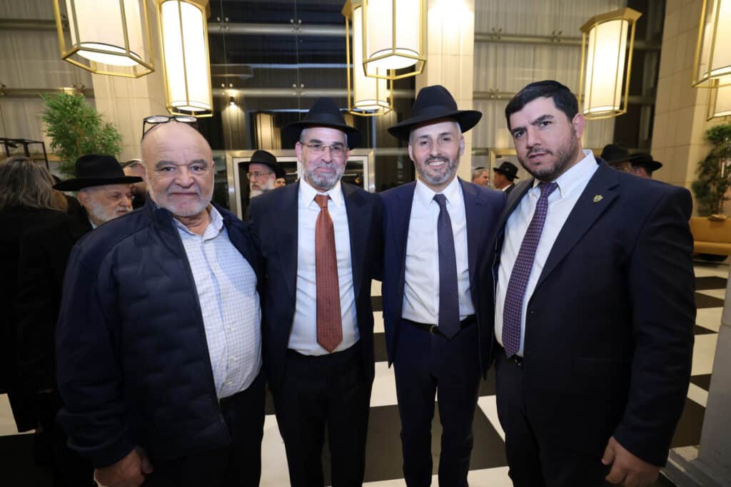 יו"ר המועצה הדתית השיא את בנו: האדמו"ר בירך בחופה