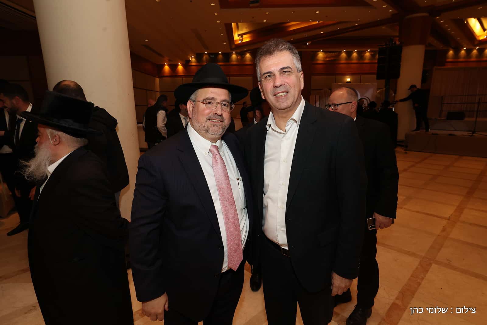 הרב של 'אסם' השיא את בנו - כולם עלו לאחל מזל טוב