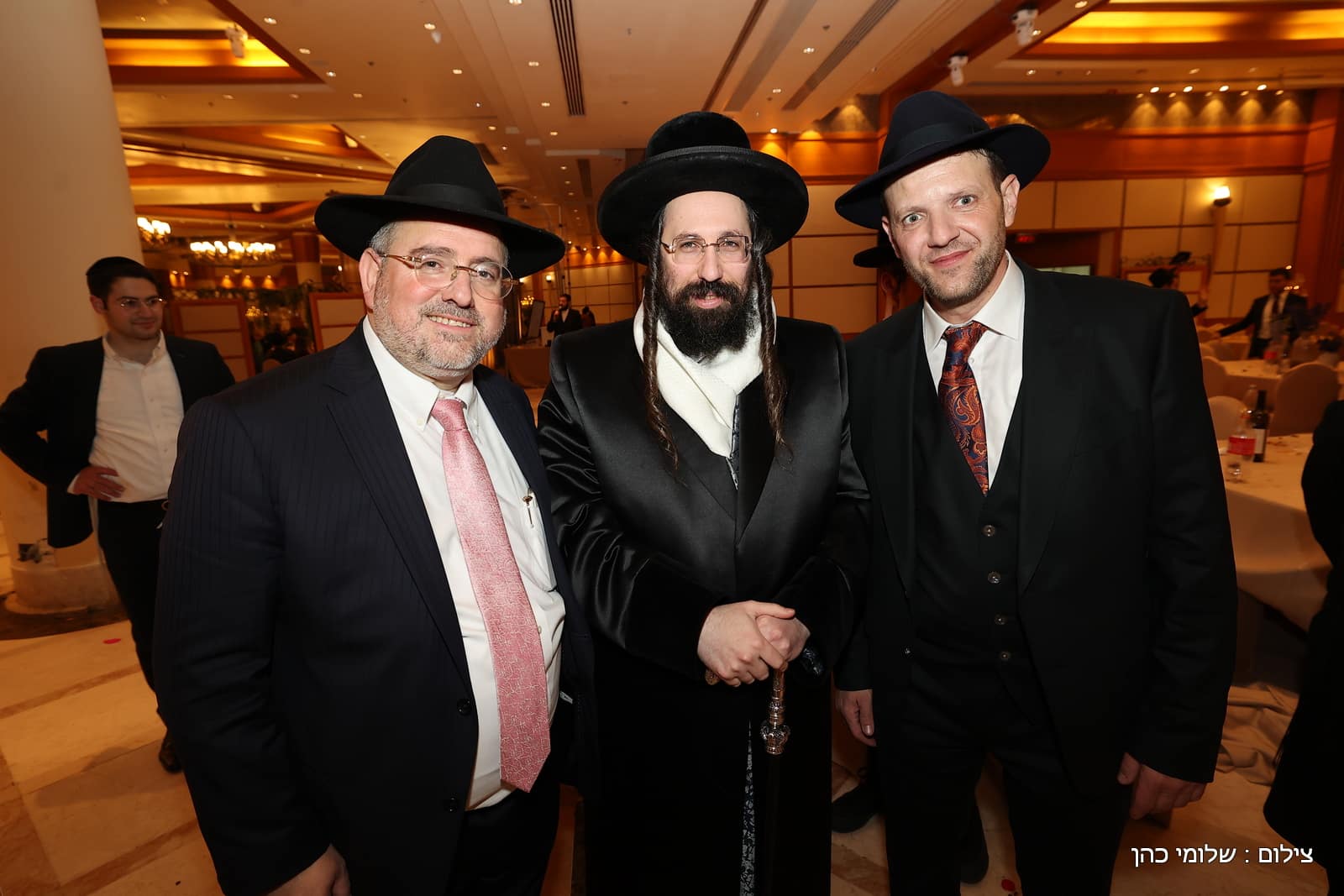 הרב של 'אסם' השיא את בנו - כולם עלו לאחל מזל טוב