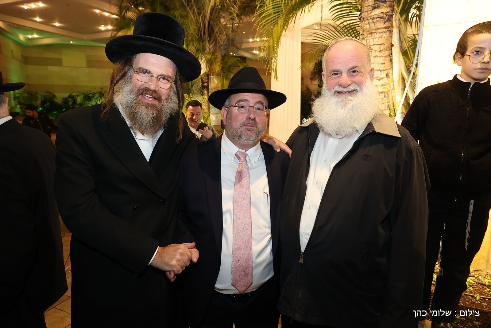 הרב של 'אסם' השיא את בנו - כולם עלו לאחל מזל טוב